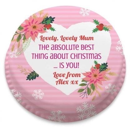 Seasonal Flamingo cake (letterbox gift cake (serves 2-4))