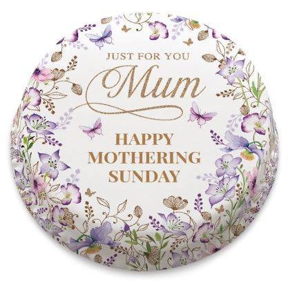 Lilac Mothering Sunday Cake (small party cake (serves 10-12))