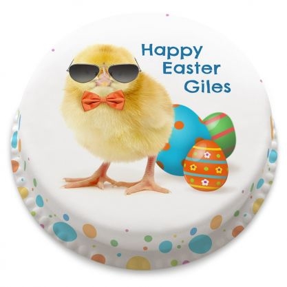 cool chick easter cake (letterbox gift cake(serves 2-4))