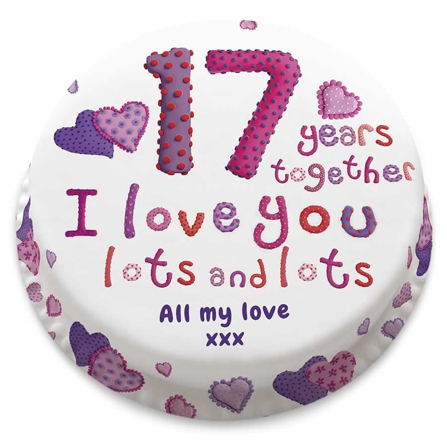 Milestone Anniversary Cake (Small Party Cake (Serves 10-12))