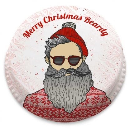 Hipster Santa Cake (letterbox gift cake (serves 2-4))