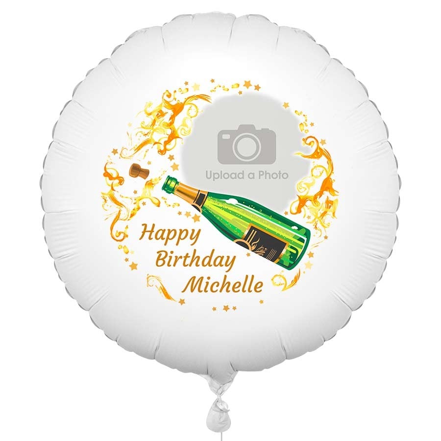 Champagne Photo Balloon