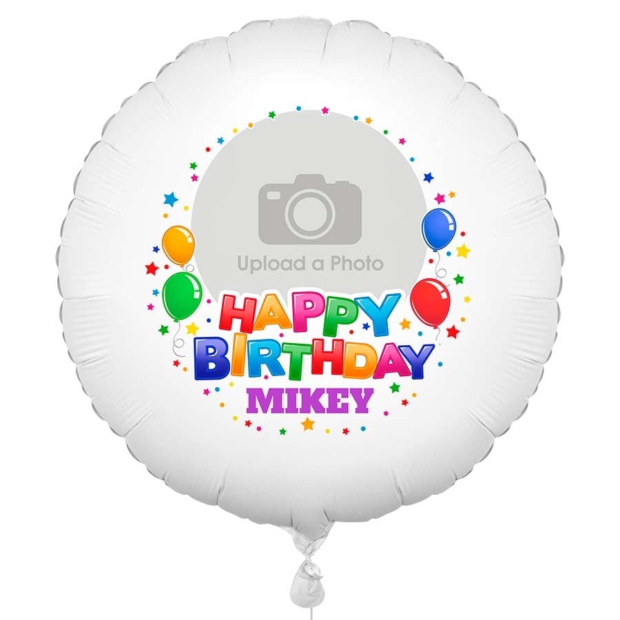 Happy Birthday Photo Balloon