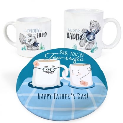 double dad cup gift set (letterbox cake set(xs) serves 2)