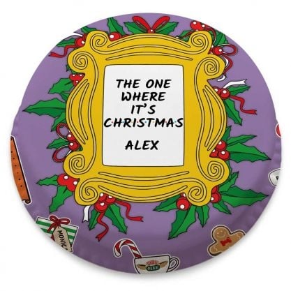 Friends Christmas Cake (letterbox gift cake (serves 2-4))