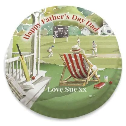cricket dad cake (letterbox gift  cake(serves 2-4))
