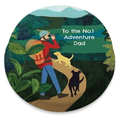 adventure dad cake (letterbox gift  cake(serves 2-4))