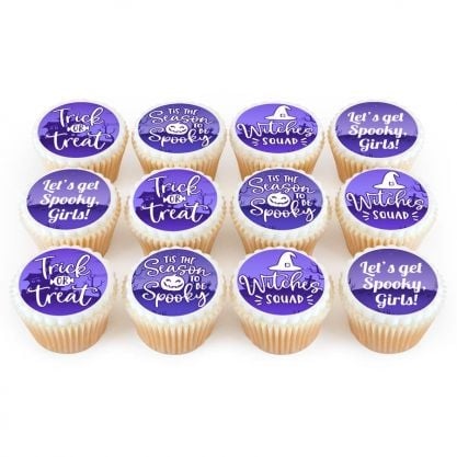 12 spooky halloween cupcakes