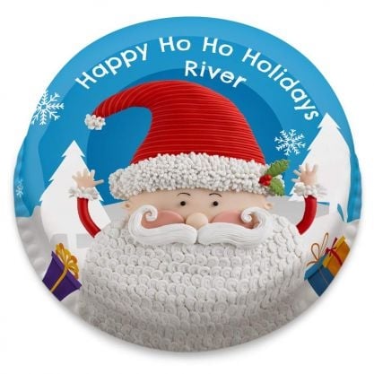 Santa Cake (letterbox gift cake (serves 2-4))