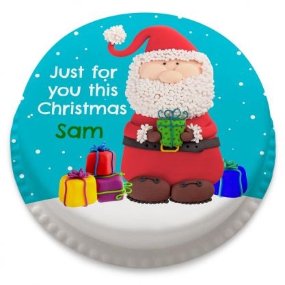 Santa Claus Cake (letterbox gift cake (serves 2-4))