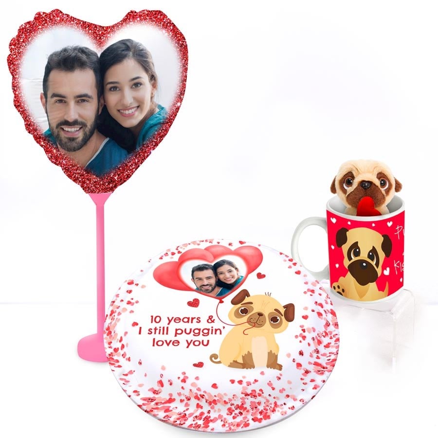 Pug Love Gift Set (Small Cake Set (M) Serves 10)