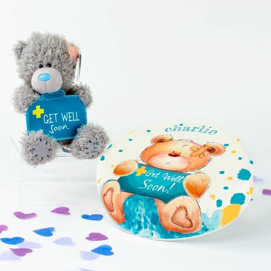 Me To You Get Well Gift Set (Small Cake Set (XS) Serves 10)