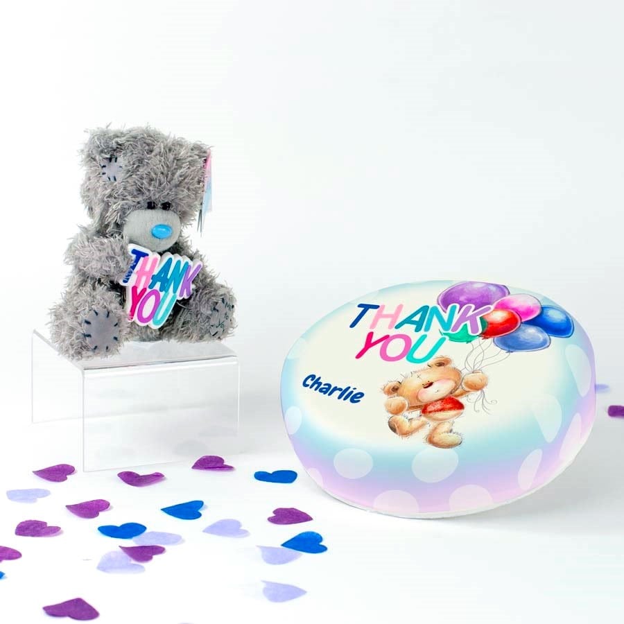 Me To You Thank You Gift Set (Small Cake Set (XS) Serves 10)