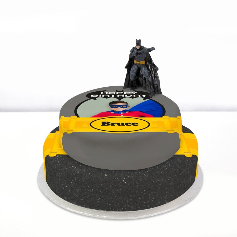 Batman Photo Cake (Single Tier (P) (Serves 10))