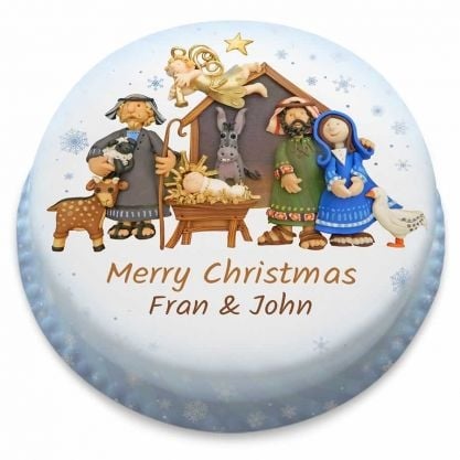 Peace & Goodwill Cake (letterbox gift cake (serves 2-4))