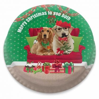 Merry Doggies Cake (letterbox gift cake (serves 2-4))