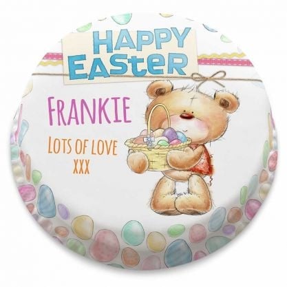 easter egg ted cake