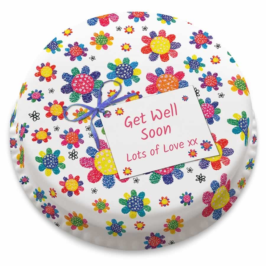 Get Well Cake (Small Party Cake (Serves 10-12))