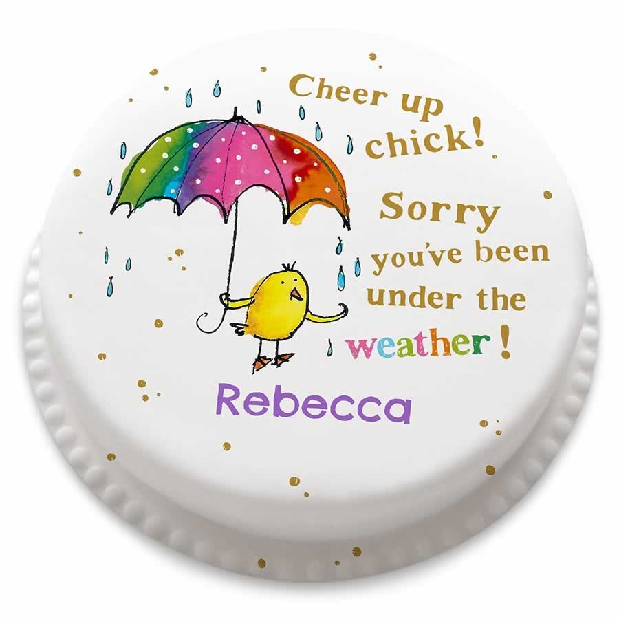 Cheer Up Chick Cake (Small Party Cake (Serves 10-12))