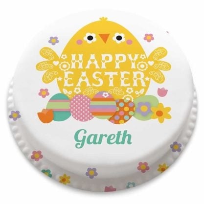 easter chick cake