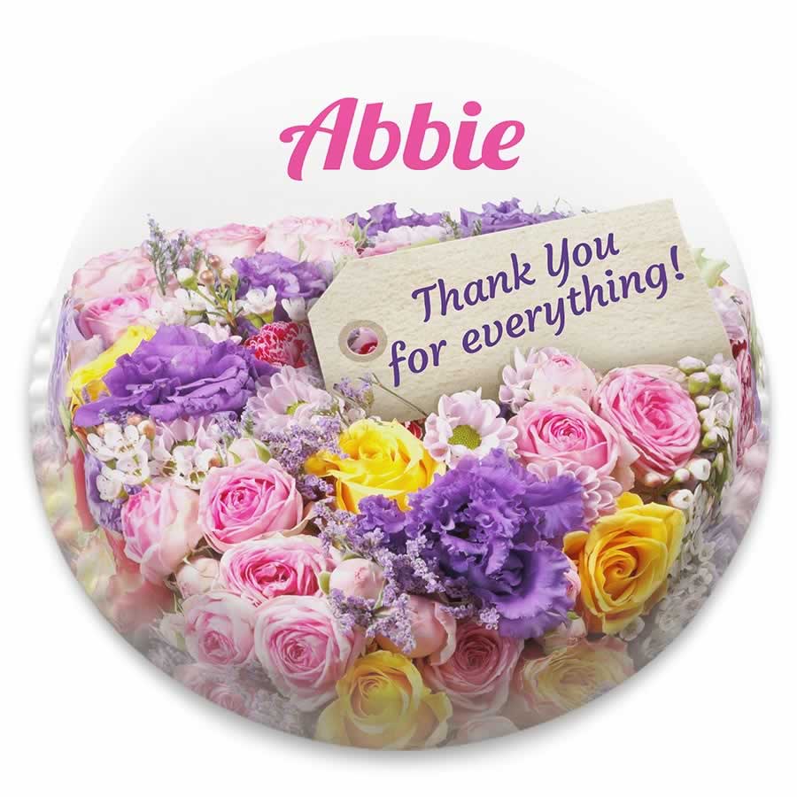 Pink Bouquet Cake (Small Party Cake (Serves 10-12))