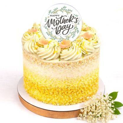 Lemon and Elderflower Bento Cake
