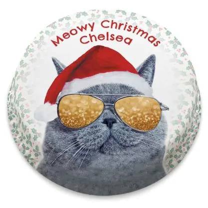 Christmas Santa Cat Cake (letterbox gift cake (serves 2-4))