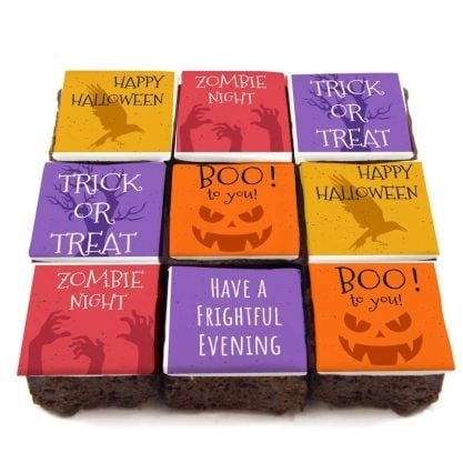 Spooky Halloween Brownies
