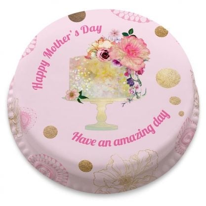 Lovely Mum Cake (letterbox gift cake (serves 2-4))