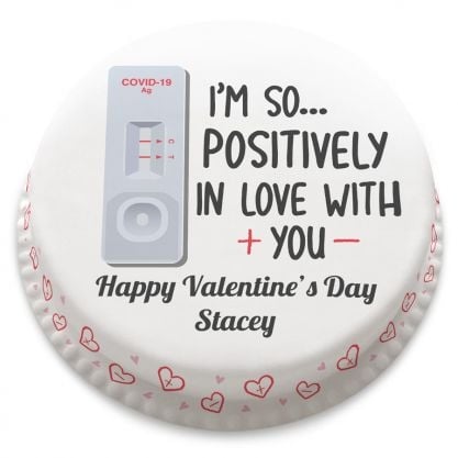 positively in love cake (letterbox gift cakes(serves2-4))
