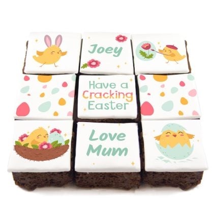 Cracking Easter Brownies