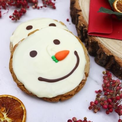 Christmas Snowman Cookies