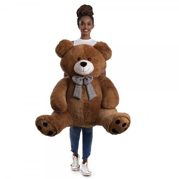 Giant Teddy Bear 1 Meter - Xavier Brown