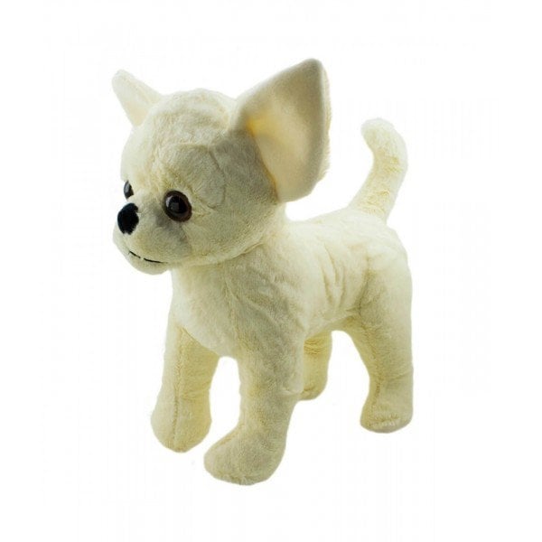 Plush Dog 28 Cm - Chihuahua Nolan White