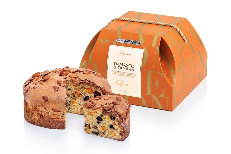 PANETTONE DAMASCO & TÂMARA PREMIUM 750G