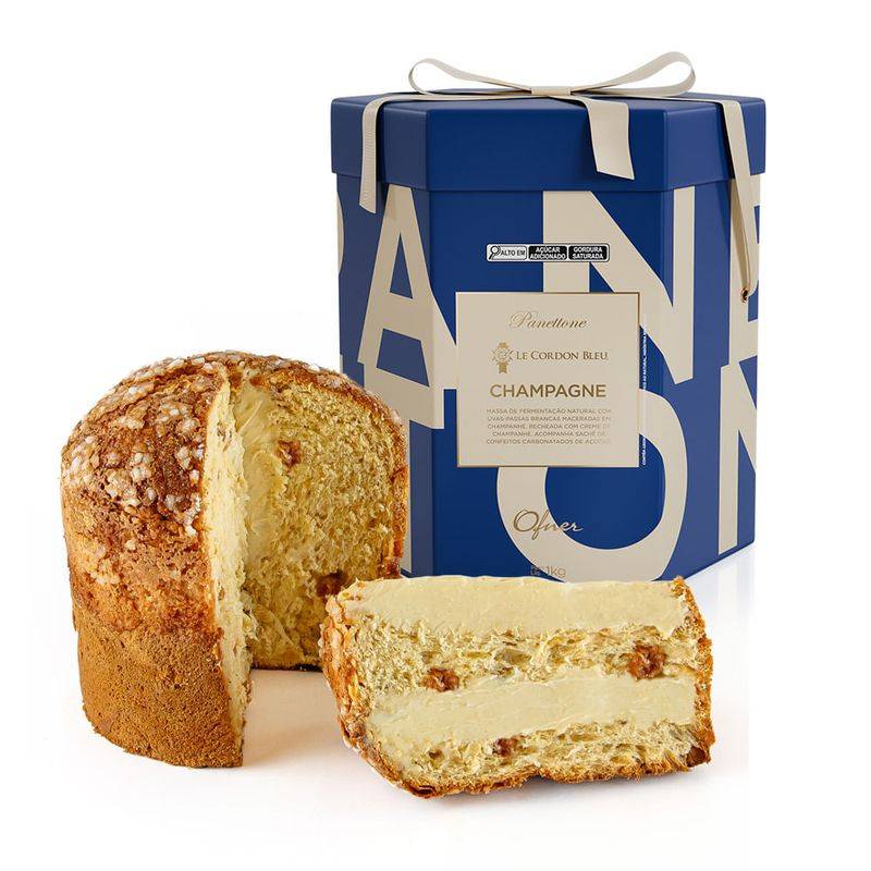 PANETTONE WITH CHAMPAGNE 1KG
