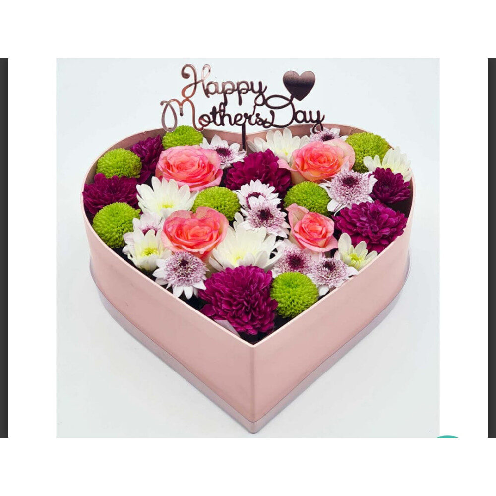 mothersday Floral Heart