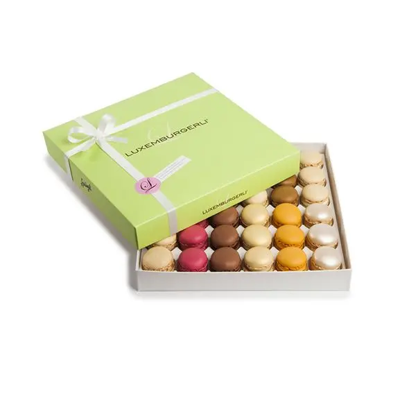 Luxemburgerli without alcohol (box of 36)