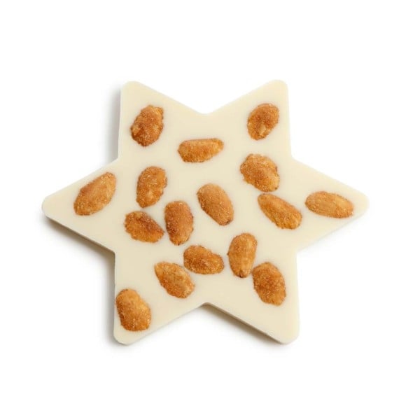 Star-shaped Chocolate Bar white 150 g