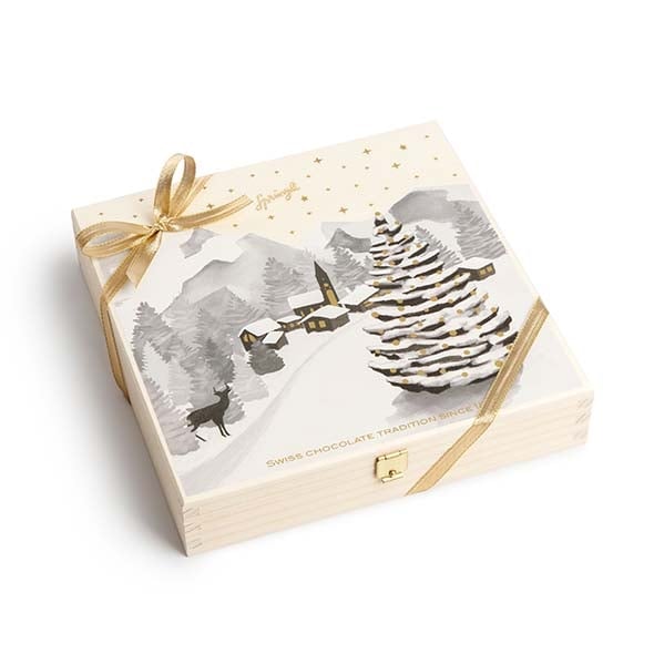 Winter Magic Wooden Boîte 25 pcs.