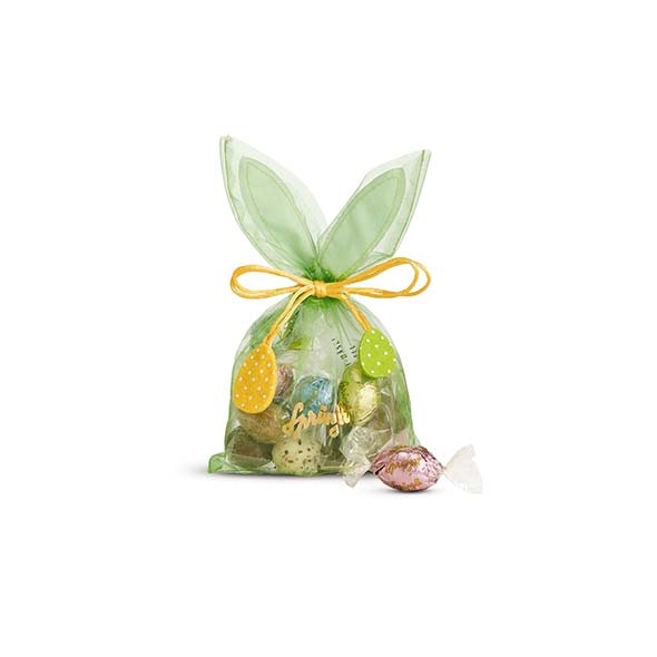 Organza Sack Green 110G