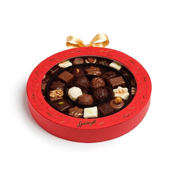Bonbonniere, red, 71 pcs