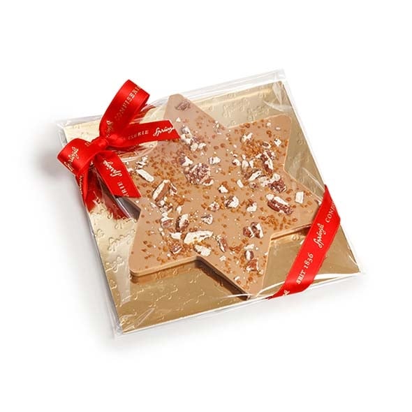 Star-shaped Chocolate Bar Blonde Caramel, 150 g