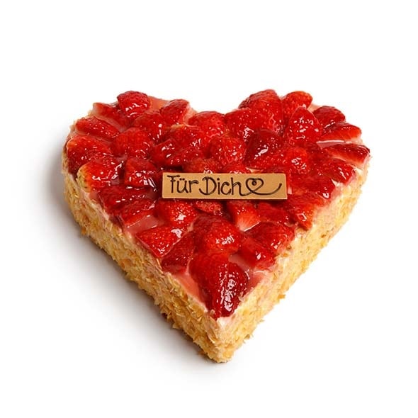 Strawberry gateau Mother's Day, 6 servings