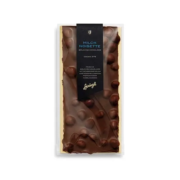 Noisette milk chocolate slab 37% 175g