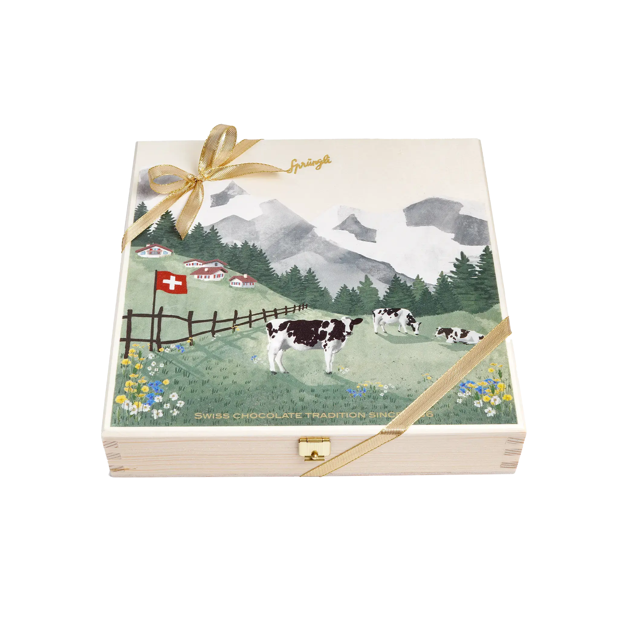 Wooden Gift Box Alpine Summer» 25 pcs.
