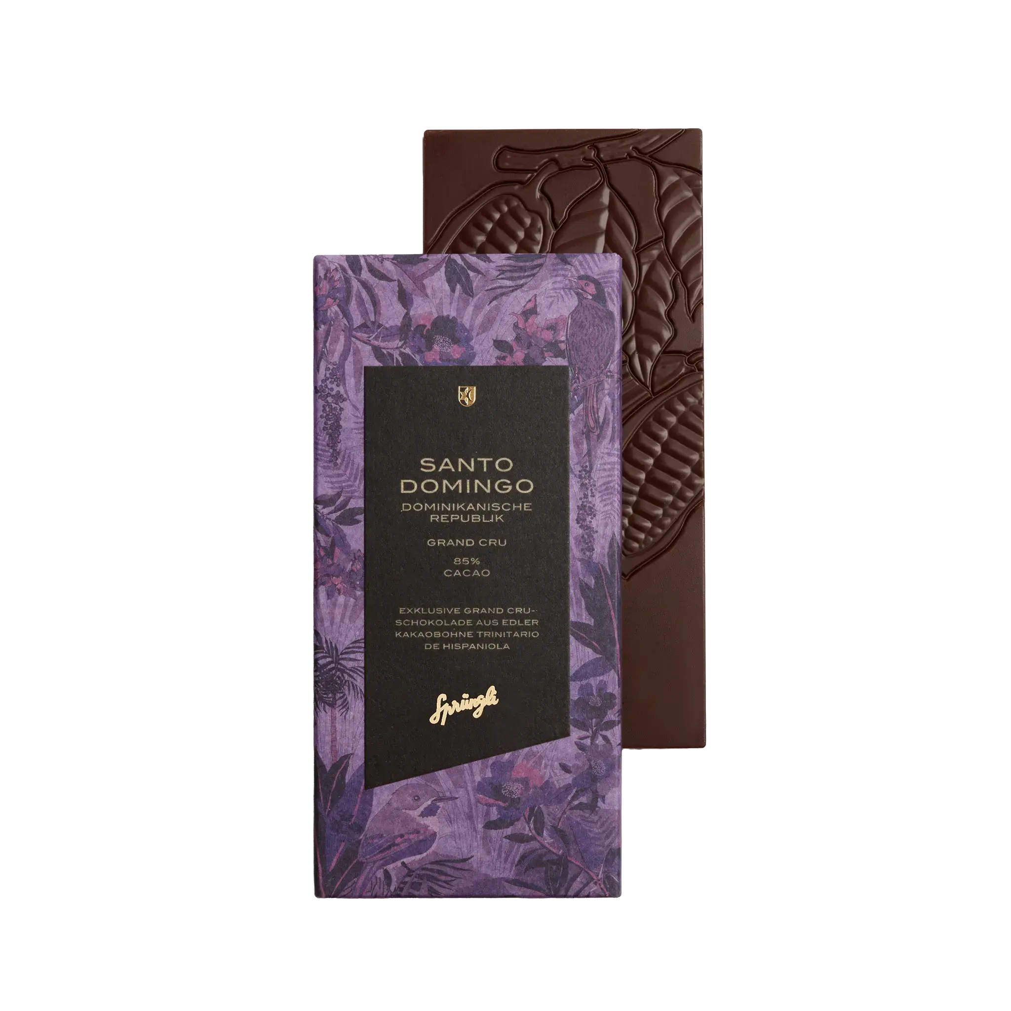 Grand Cru Santo Domingo chocolate 85% 100g