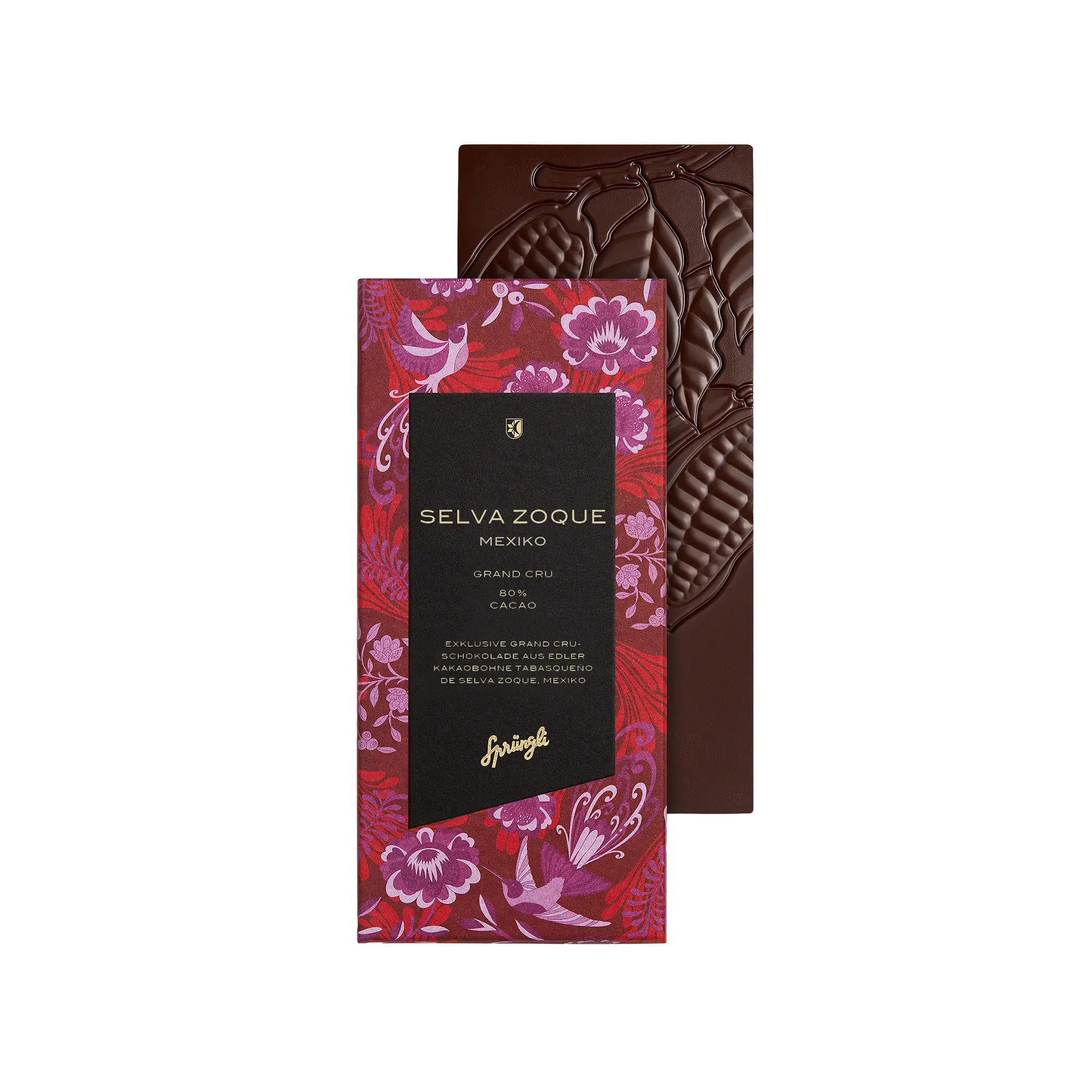 Grand Cru Selva Zoque chocolate 80% 100 g