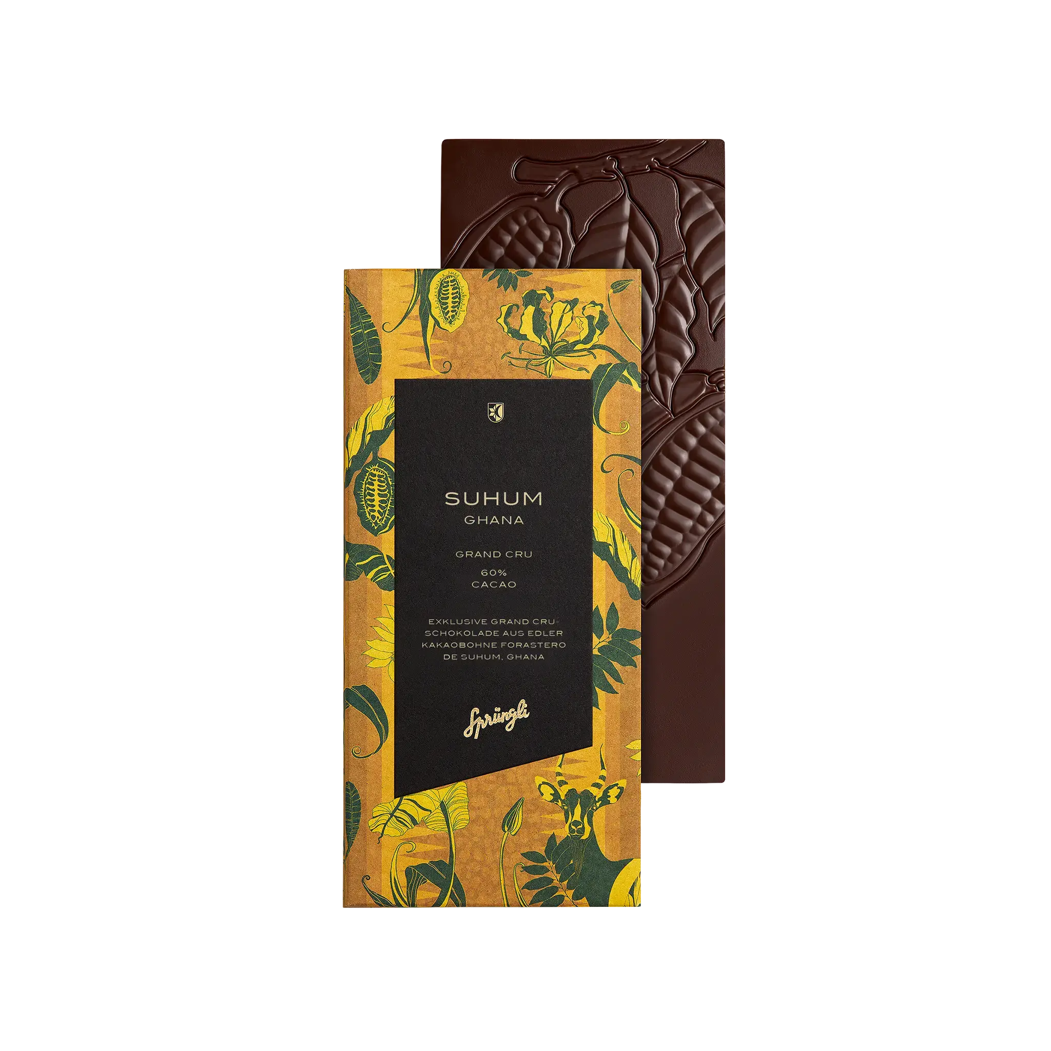 Grand Cru Suhum chocolate 60% 100 g