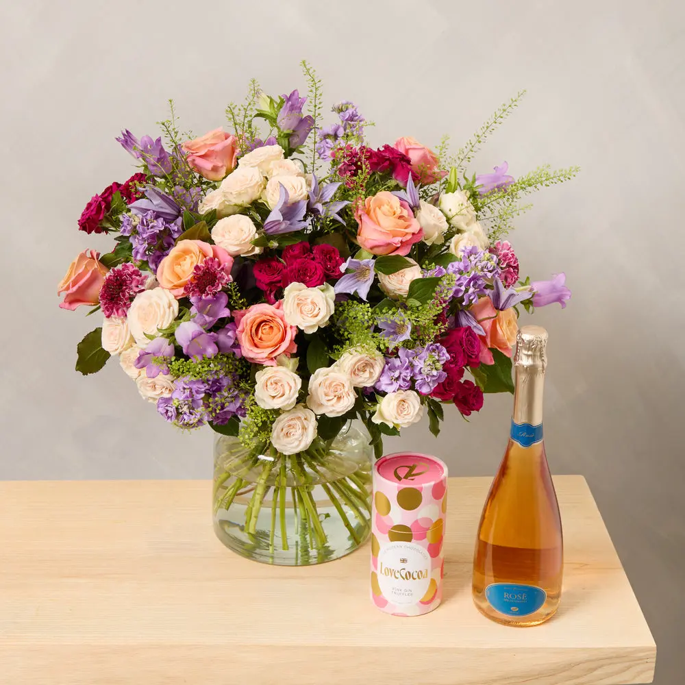 Summer Fruits, Rose and Chocolates